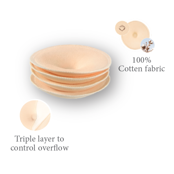 Washable Pads وسائد الثدي ( إستخدام أكثر من مرة )